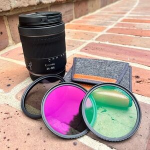 Canon 24-105mm f/4-7.1 is STM with lens filters